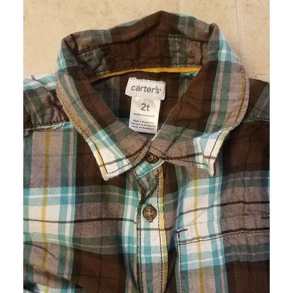 3-Boys‎ Long Sleeve Shirts Carter's & The Children Place Toddler 18-24months 2T